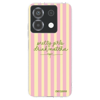 Picasee Xiaomi Poco X6 Hülle - Transparentes Silikon - Pretty matcha