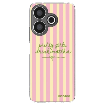Picasee Xiaomi Redmi 13 4G Hülle - Transparentes Silikon - Pretty matcha
