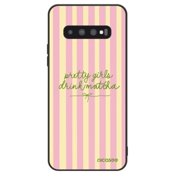 Hülle für Samsung Galaxy S10 Plus G975 - Pretty matcha