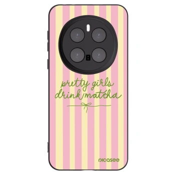 Picasee Honor Magic7 Pro 5G Hülle - Schwarzes Silikon - Pretty matcha