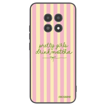 Picasee Realme 12X Hülle - Schwarzes Silikon - Pretty matcha