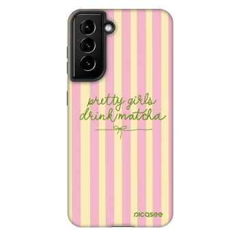 Hülle für Samsung Galaxy S21 5G G991B - Pretty matcha