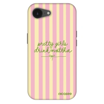Hülle für Apple iPhone 16e - Pretty matcha