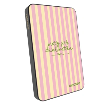 Powerbank mit MagSafe 5 000 mAh Grau - Pretty matcha