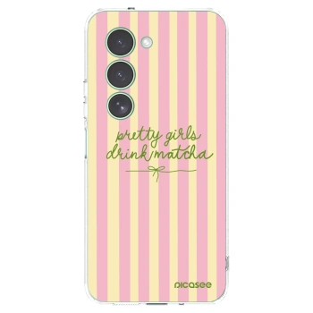 Picasee Xiaomi Redmi 15 5G Hülle - Transparentes Silikon - Pretty matcha