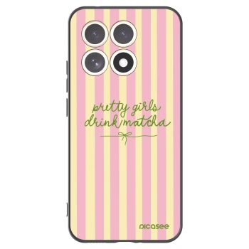 Picasee Xiaomi 15T Hülle - Schwarzes Silikon - Pretty matcha