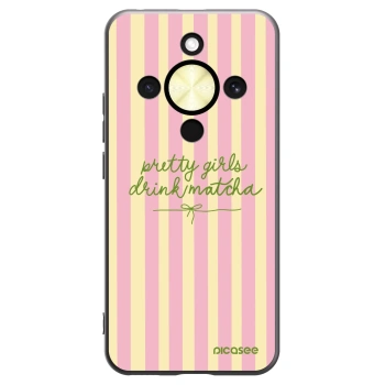 Picasee Honor Magic8 Lite 5G Hülle - Schwarzes Silikon - Pretty matcha