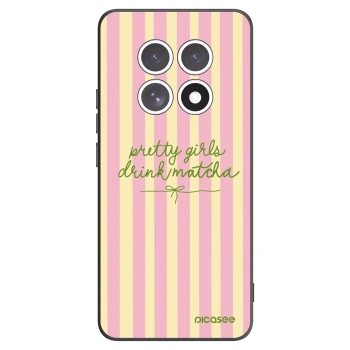 Picasee Xiaomi Redmi Note 15 5G Hülle - Schwarzes Silikon - Pretty matcha