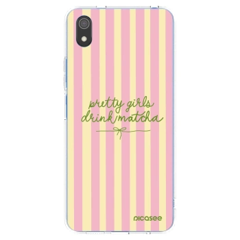 Picasee Xiaomi Redmi 7A Hülle - Transparentes Silikon - Pretty matcha