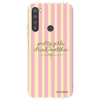 Picasee Xiaomi Redmi Note 8 Hülle - Transparentes Silikon - Pretty matcha