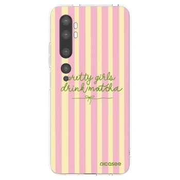 Picasee Xiaomi Mi Note 10 (Pro) Hülle - Transparentes Silikon - Pretty matcha