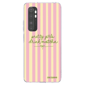 Picasee Xiaomi Mi Note 10 Lite Hülle - Transparentes Silikon - Pretty matcha
