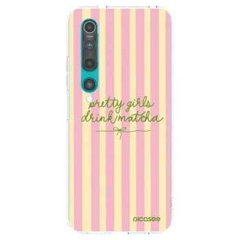 Picasee Xiaomi Mi 10 Hülle - Transparentes Silikon - Pretty matcha