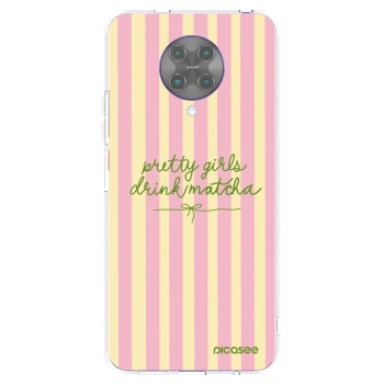 Picasee Xiaomi Poco F2 Pro Hülle - Transparentes Silikon - Pretty matcha