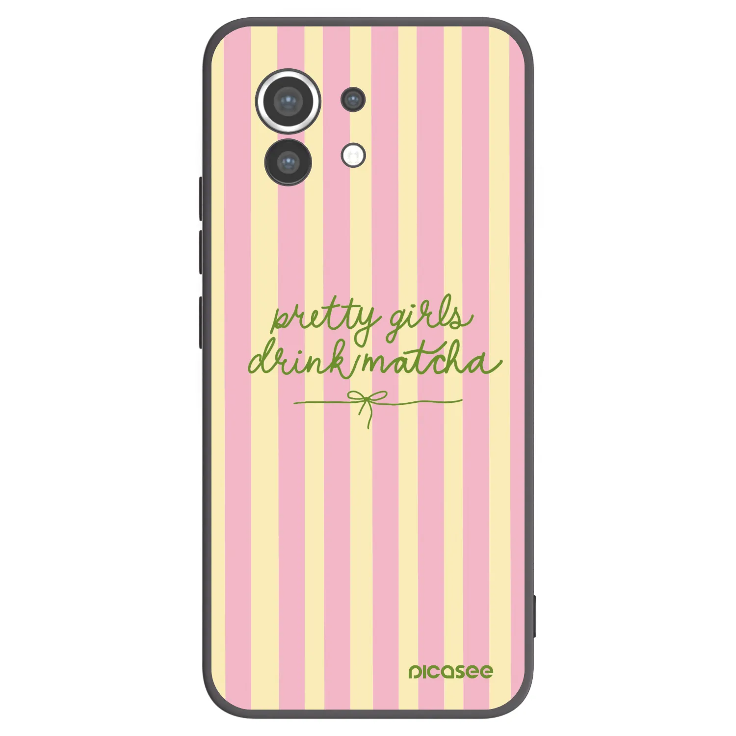 Picasee Xiaomi Mi 11 Hülle - Schwarzes Silikon - Pretty matcha