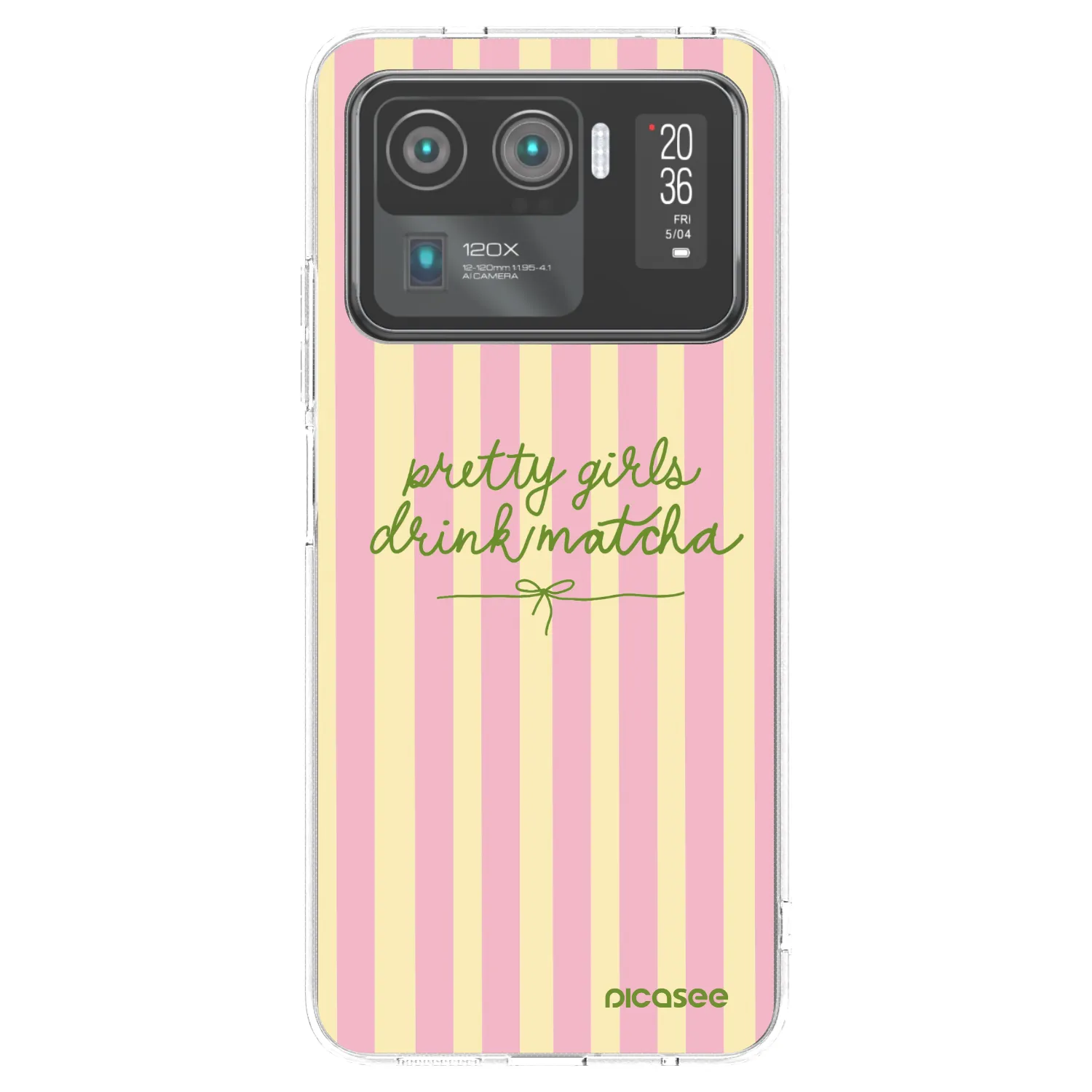 Picasee Xiaomi Mi 11 Ultra Hülle - Transparentes Silikon - Pretty matcha