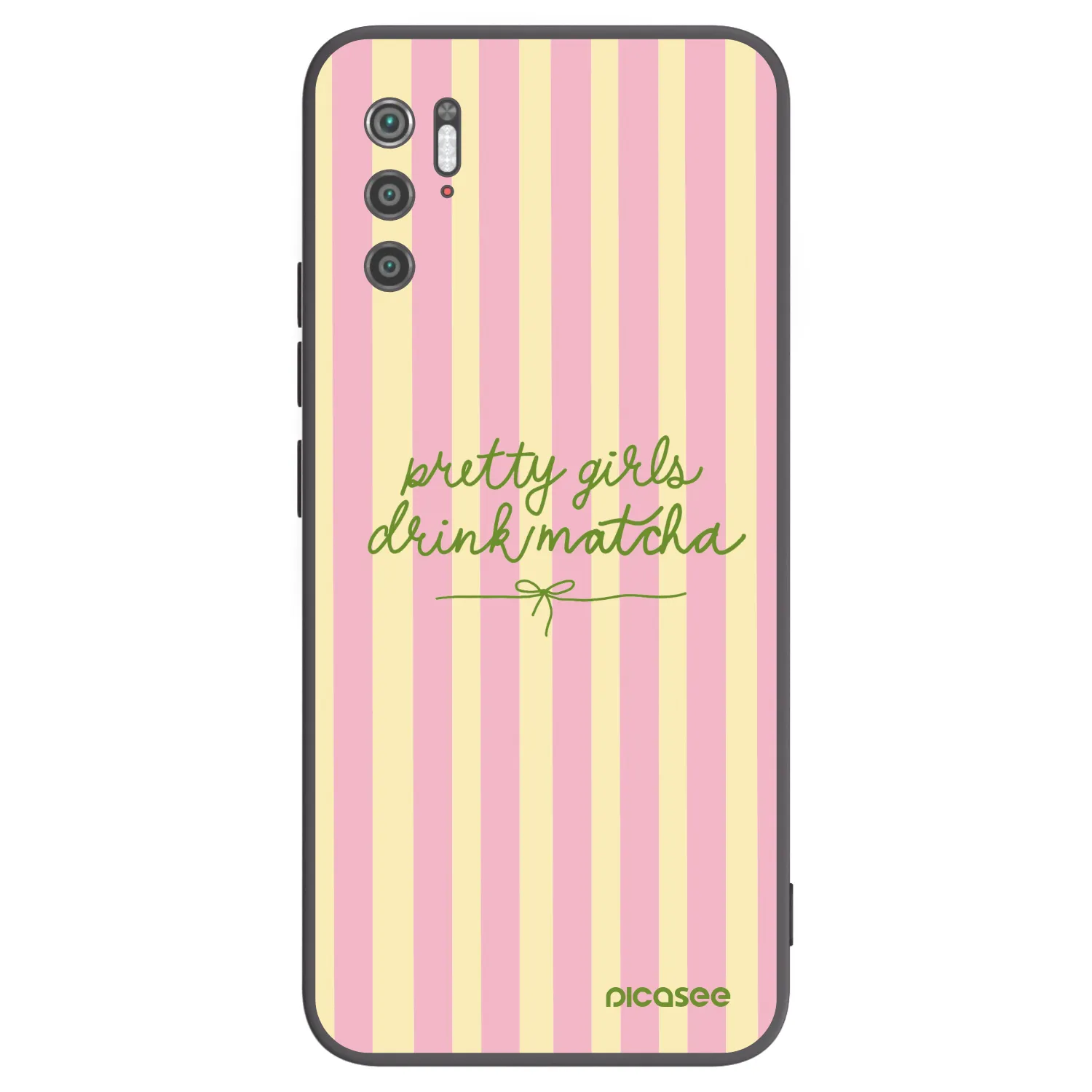 Picasee Xiaomi Poco M3 Pro 5G Hülle - Schwarzes Silikon - Pretty matcha