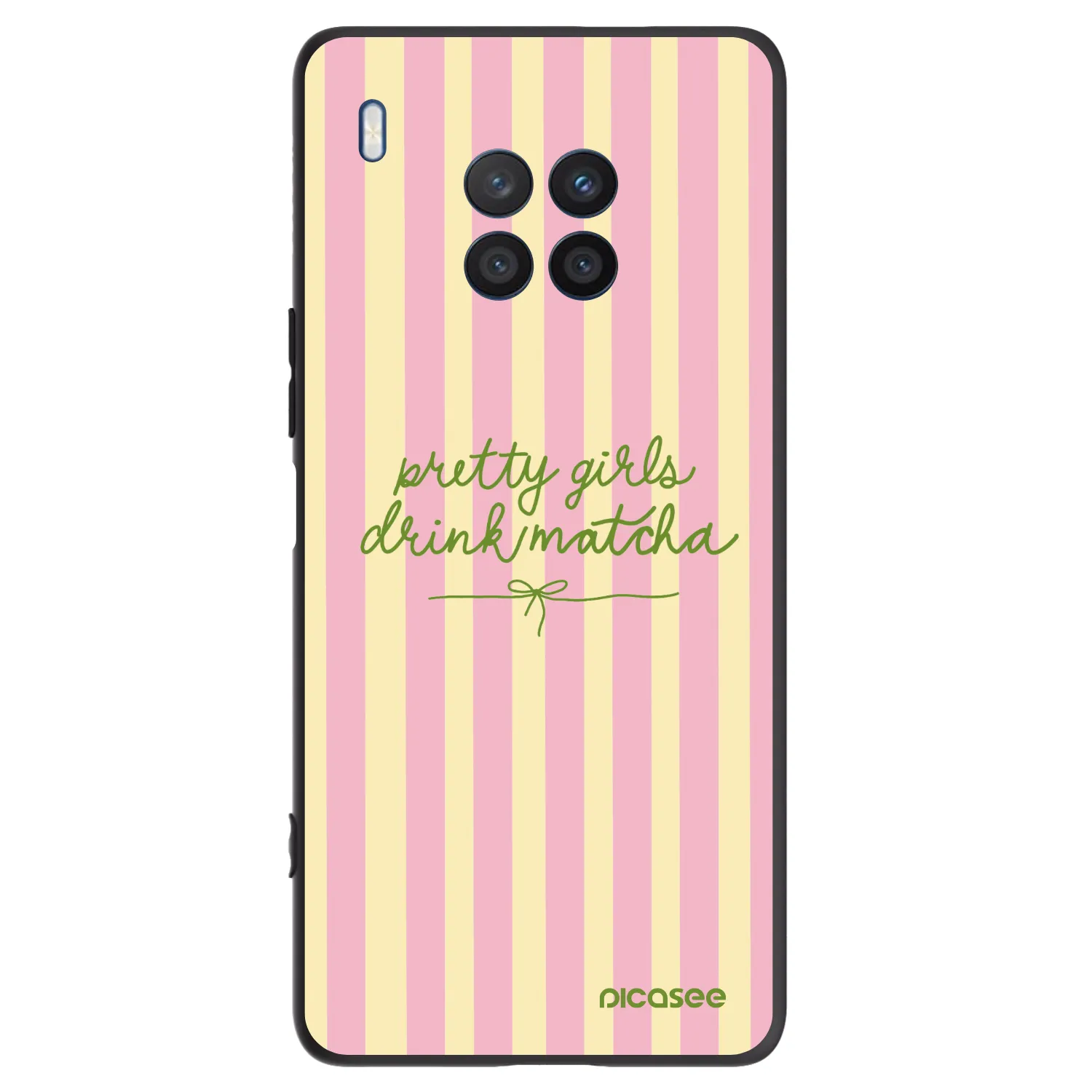 Picasee Honor 50 Lite Hülle - Schwarzes Silikon - Pretty matcha