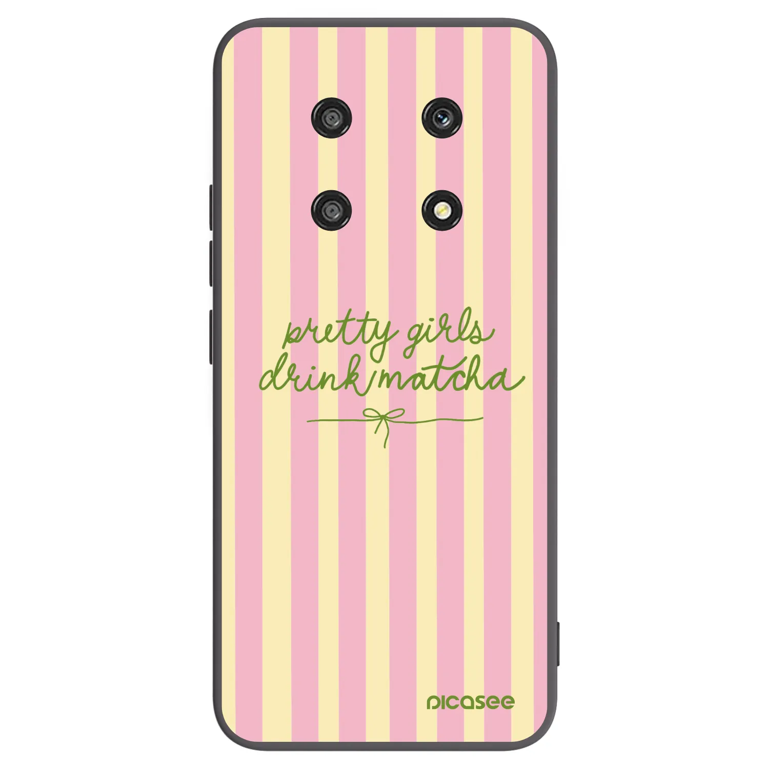 Picasee Honor Magic4 Lite 5G Hülle - Schwarzes Silikon - Pretty matcha