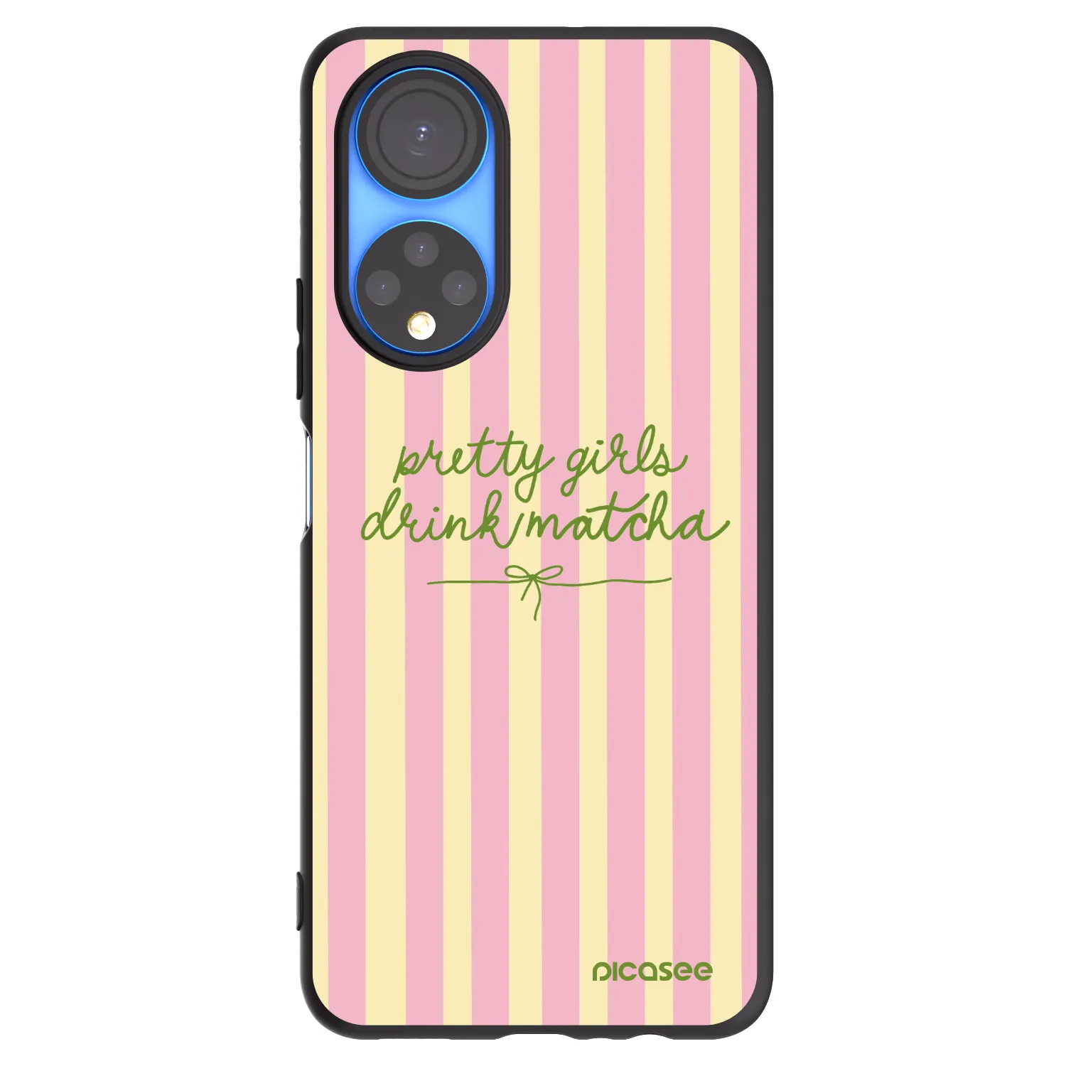 Picasee Honor X7 Hülle - Schwarzes Silikon - Pretty matcha