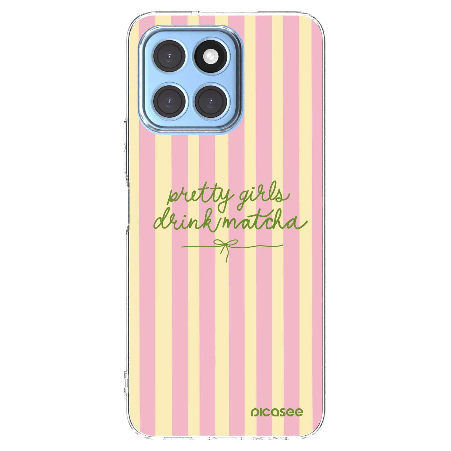 Picasee Honor X8 5G Hülle - Transparentes Silikon - Pretty matcha