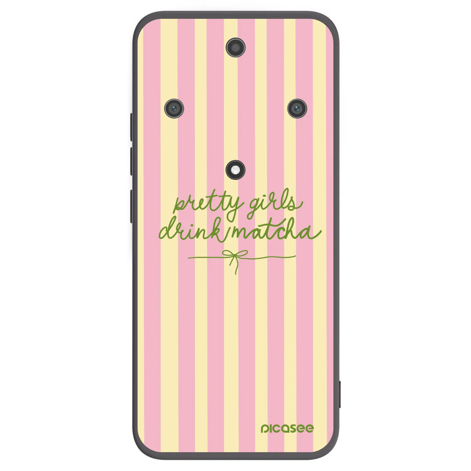 Picasee Honor Magic5 Lite 5G Hülle - Schwarzes Silikon - Pretty matcha