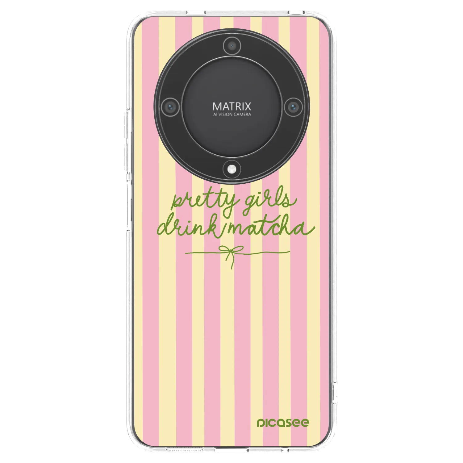 Picasee Honor Magic5 Lite 5G Hülle - Transparentes Silikon - Pretty matcha