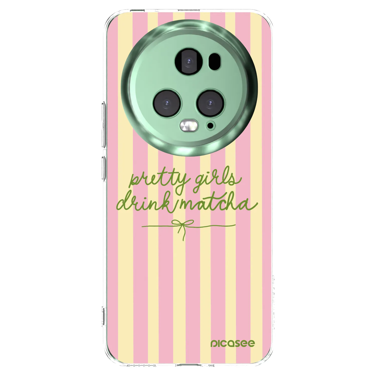 Picasee Honor Magic5 Pro Hülle - Transparentes Silikon - Pretty matcha