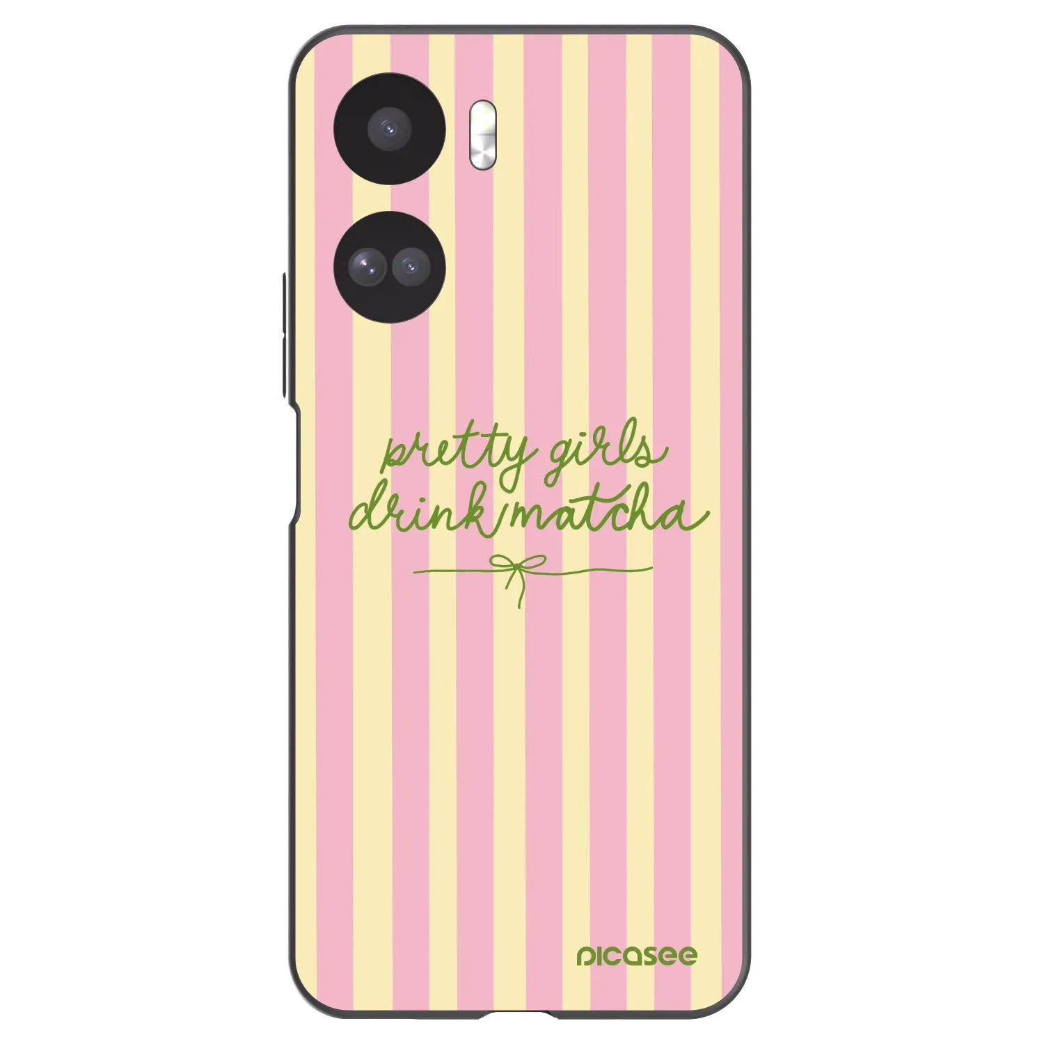 Picasee Honor 90 Lite 5G Hülle - Schwarzes Silikon - Pretty matcha