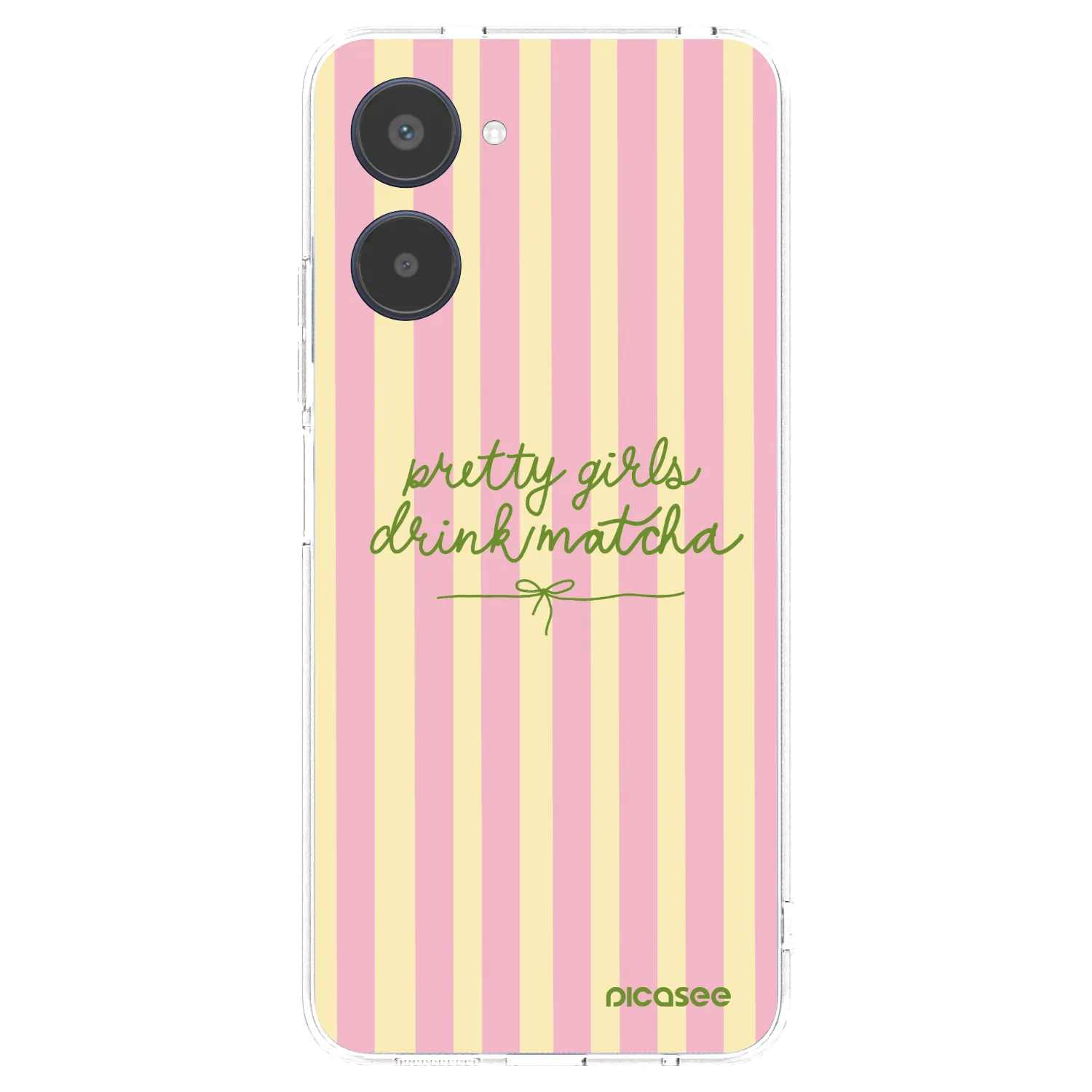 Picasee Realme 10 4G Hülle - Transparentes Silikon - Pretty matcha