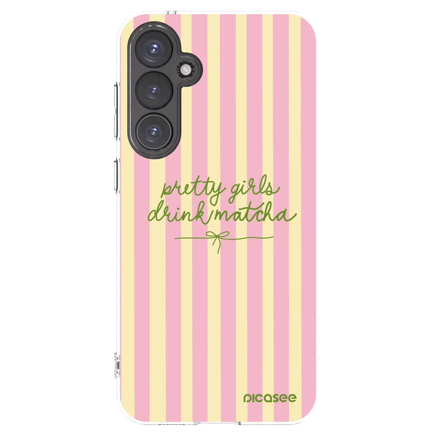 Picasee Samsung Galaxy S23 FE S711B Hülle - Transparentes Silikon - Pretty matcha