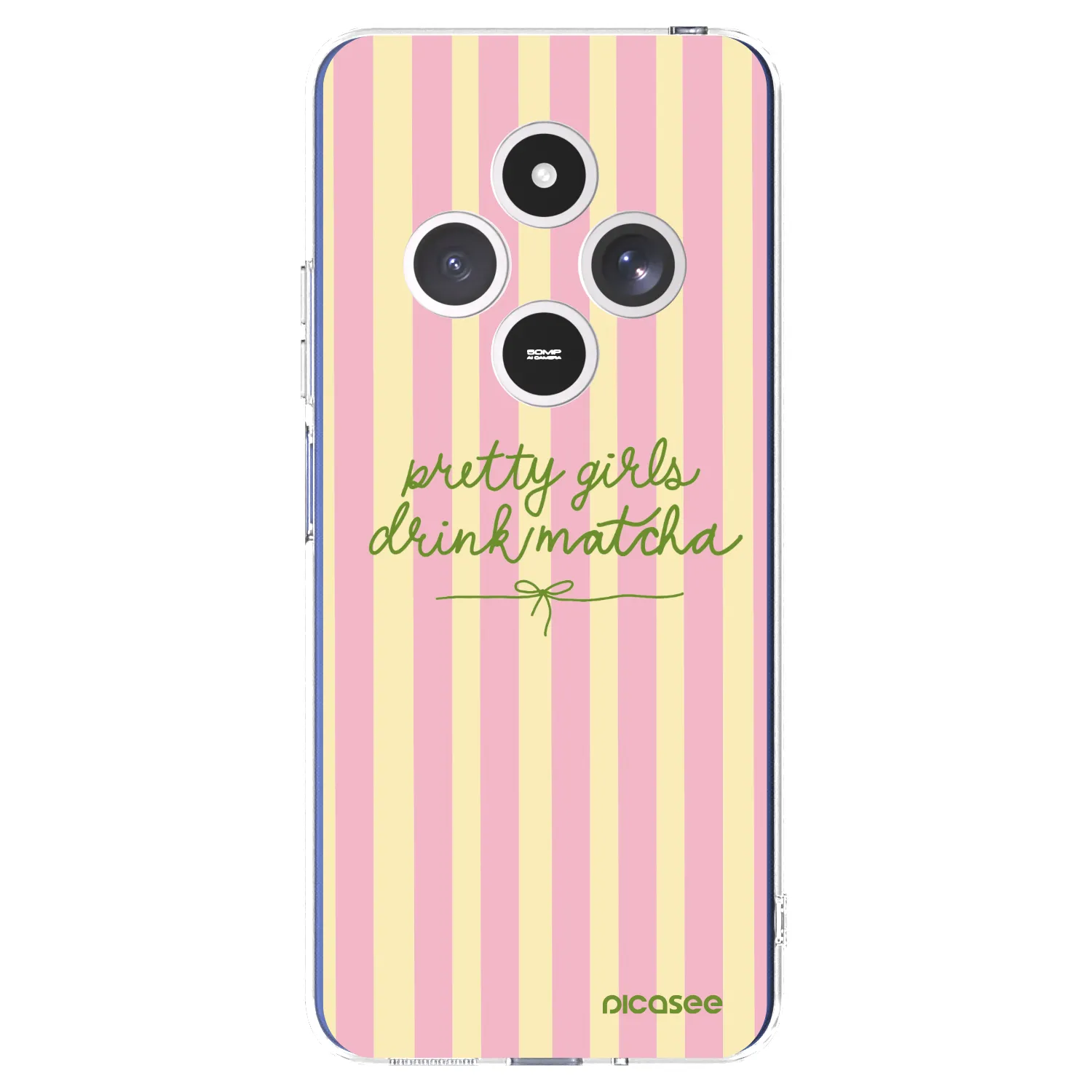 Picasee Xiaomi Redmi 14C Hülle - Transparentes Silikon - Pretty matcha