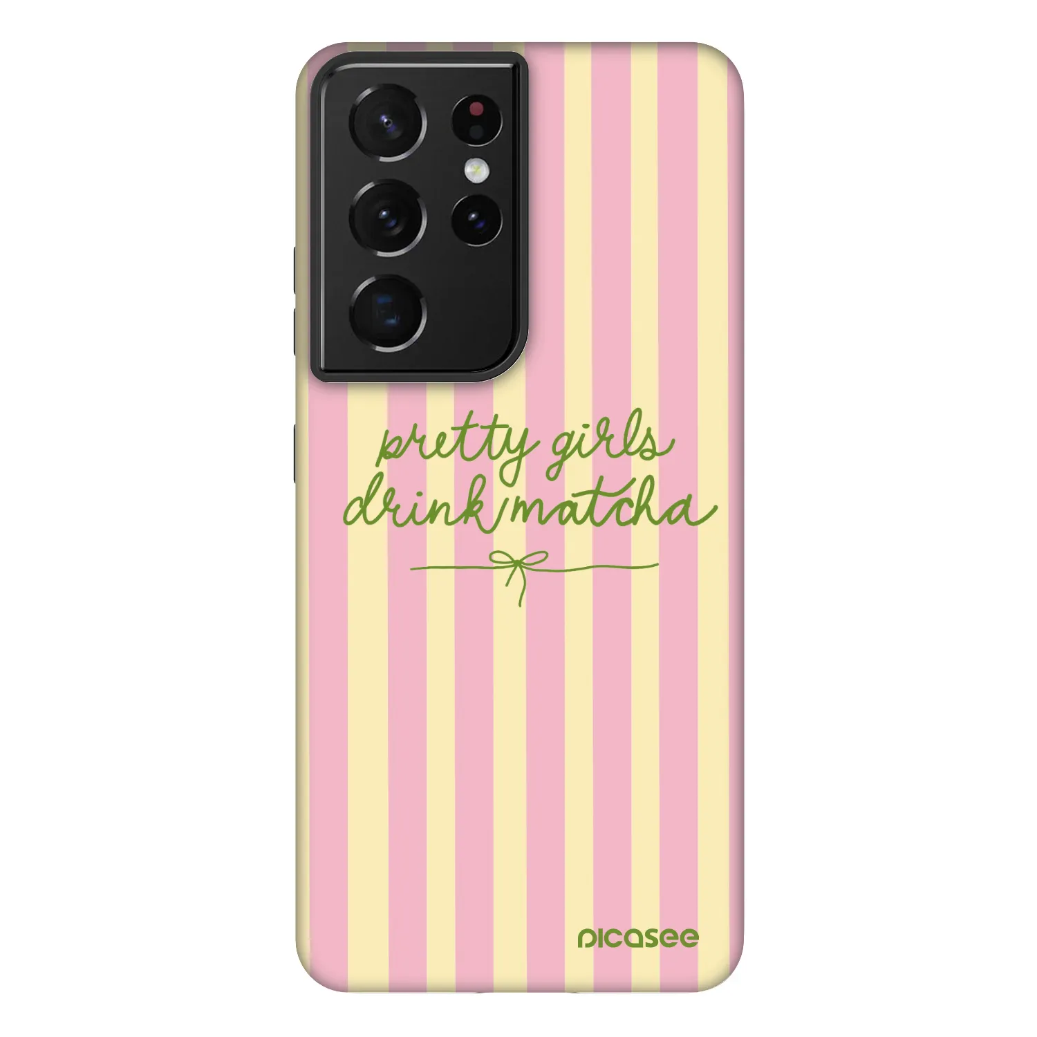 Picasee Fashion Case für Samsung Galaxy S21 Ultra 5G G998B - Pretty matcha