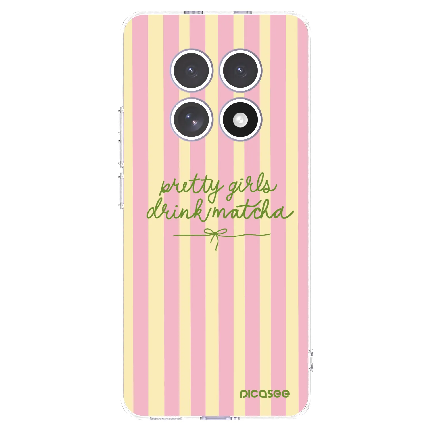 Picasee Xiaomi Redmi Note 15 4G Hülle - Transparentes Silikon - Pretty matcha