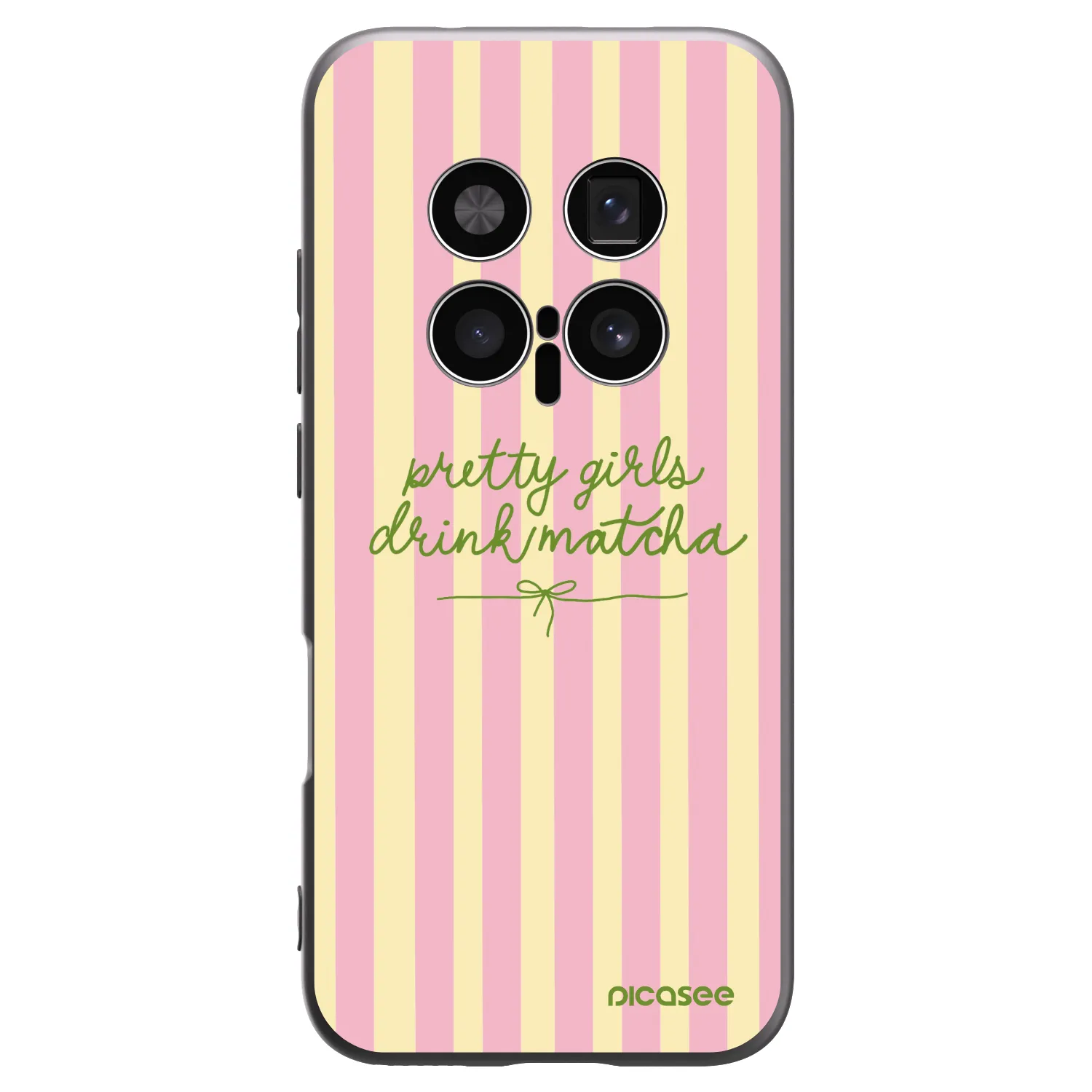 Picasee Honor Magic8 Pro 5G Hülle - Schwarzes Silikon - Pretty matcha