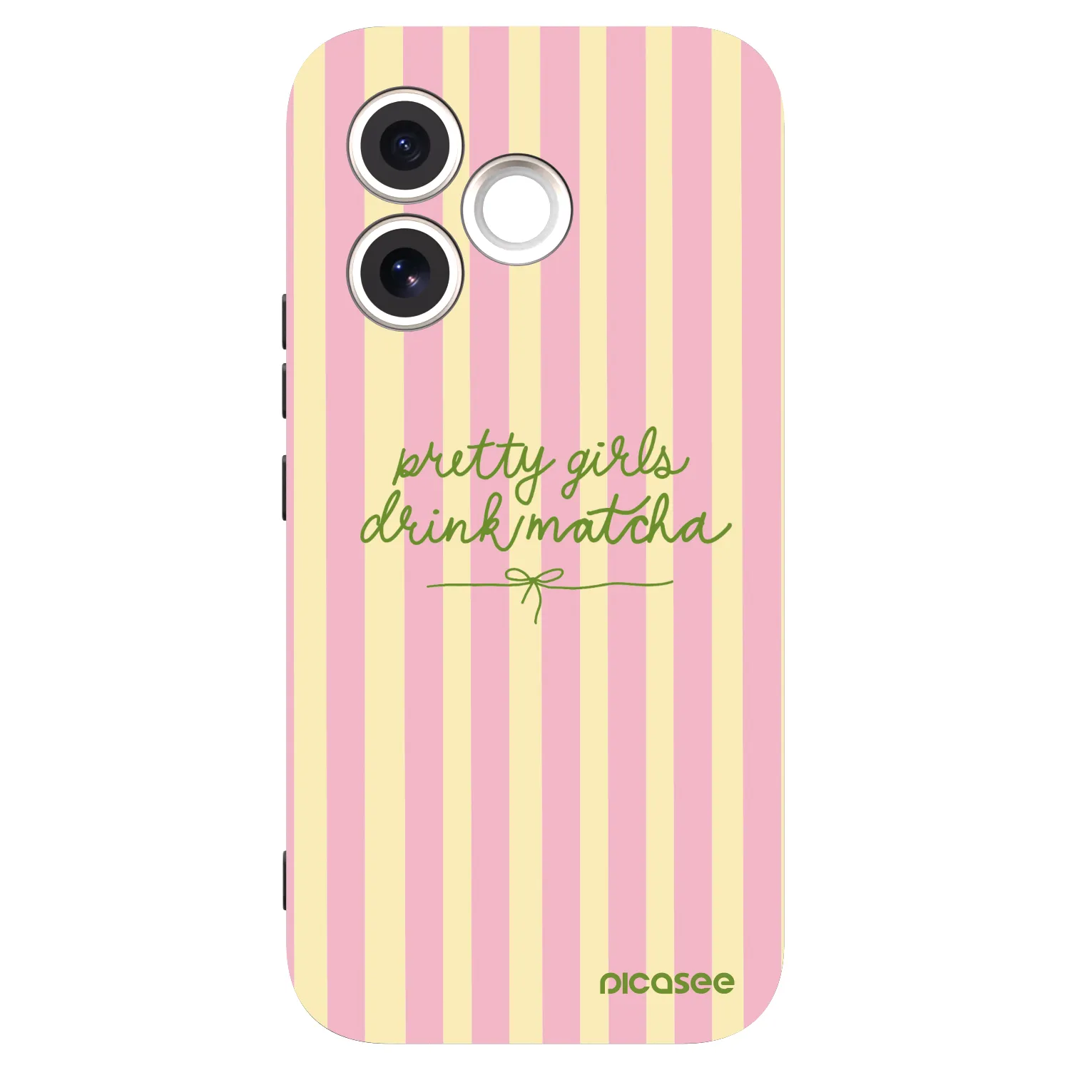 Picasee Honor 600 Lite Hülle - Schwarzes Silikon - Pretty matcha
