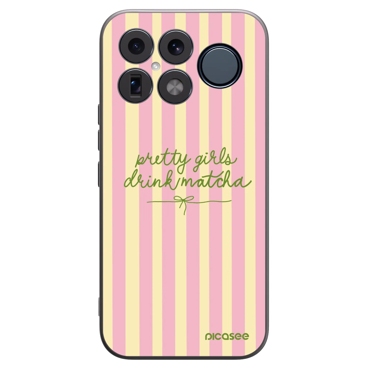 Picasee Xiaomi Poco F8 Ultra Hülle - Schwarzes Silikon - Pretty matcha