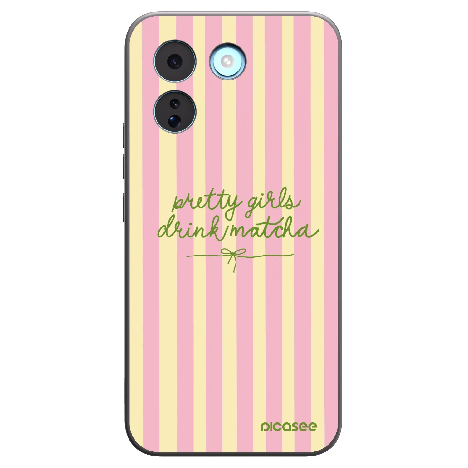 Picasee Xiaomi Redmi Note 17 Pro MAX 5G Hülle - Schwarzes Silikon - Pretty matcha