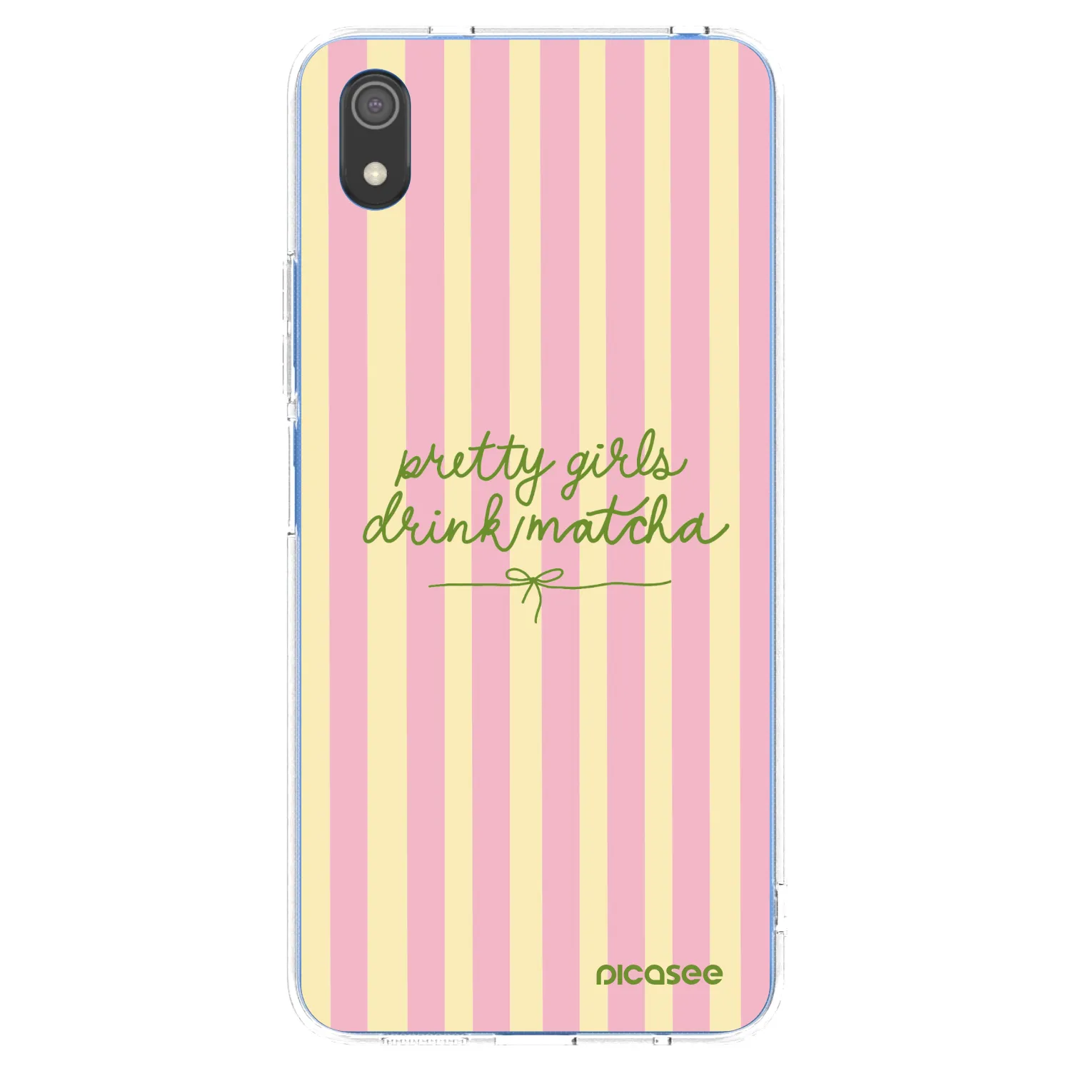 Picasee Xiaomi Redmi 7A Hülle - Transparentes Silikon - Pretty matcha