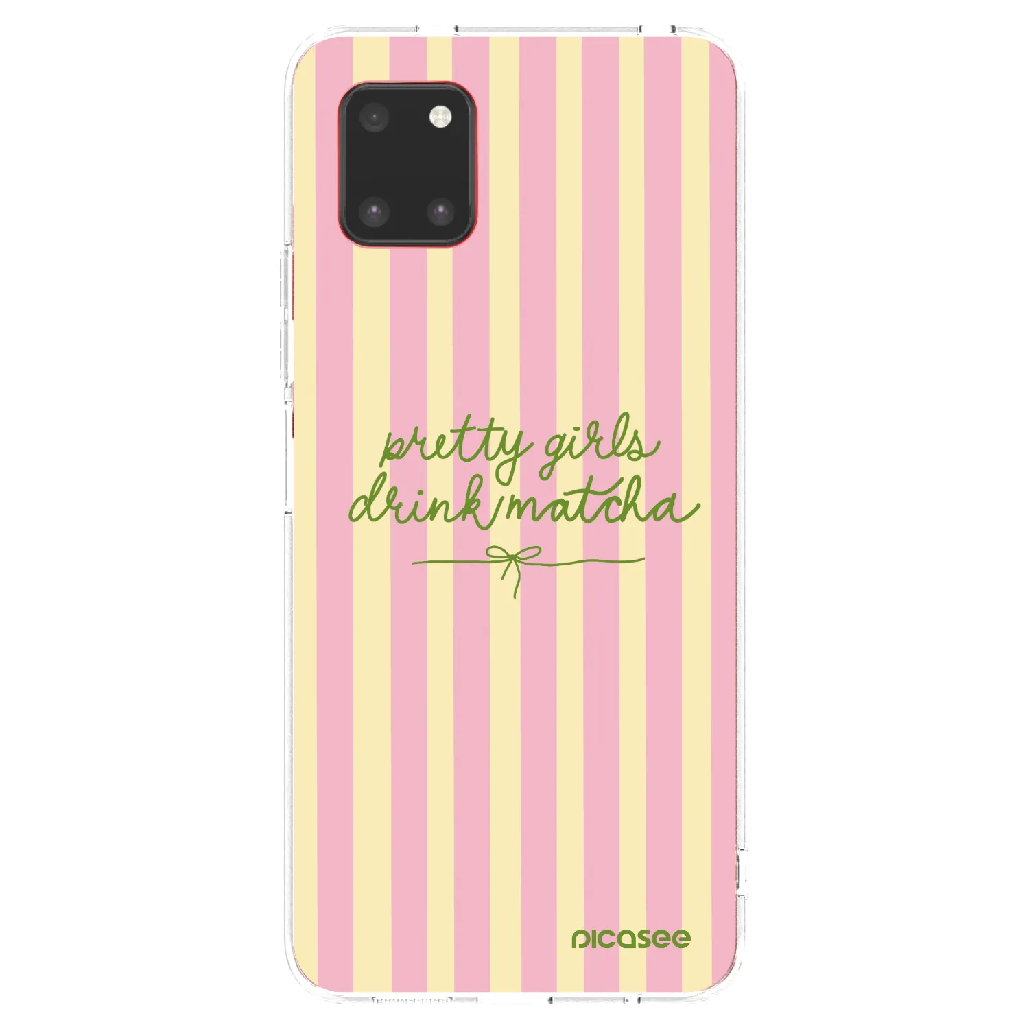 Picasee Samsung Galaxy Note 10 Lite N770F Hülle - Transparentes Silikon - Pretty matcha