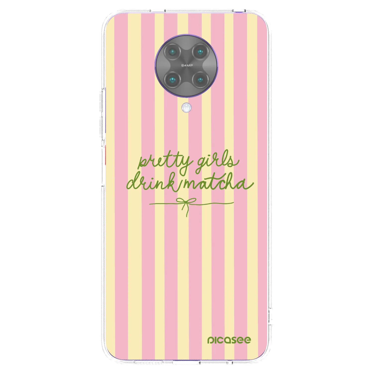 Picasee Xiaomi Poco F2 Pro Hülle - Transparentes Silikon - Pretty matcha
