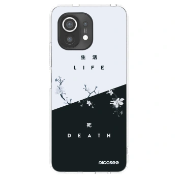 Picasee Xiaomi Mi 11 Hülle - Transparentes Silikon - Lebendig - Tot