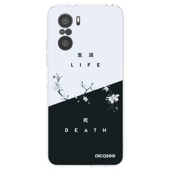 Picasee Xiaomi Poco F3 Hülle - Transparentes Silikon - Lebendig - Tot