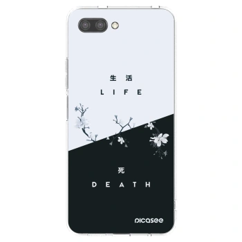 Picasee Honor 10 Hülle - Transparentes Silikon - Lebendig - Tot