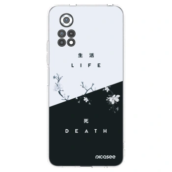 Picasee Xiaomi Poco X4 Pro 5G Hülle - Transparentes Silikon - Lebendig - Tot