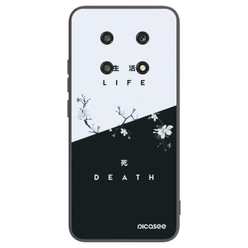 Picasee Honor Magic4 Lite 5G Hülle - Schwarzes Silikon - Lebendig - Tot
