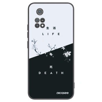 Picasee Xiaomi Poco M4 Pro Hülle - Schwarzes Silikon - Lebendig - Tot