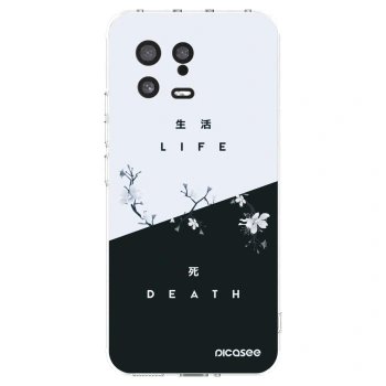 Picasee Xiaomi 13 Hülle - Transparentes Silikon - Lebendig - Tot