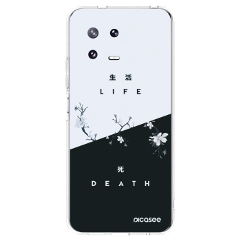 Picasee Xiaomi 13 Pro Hülle - Transparentes Silikon - Lebendig - Tot