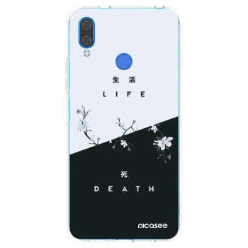 Picasee Huawei Nova 3 Hülle - Transparentes Silikon - Lebendig - Tot